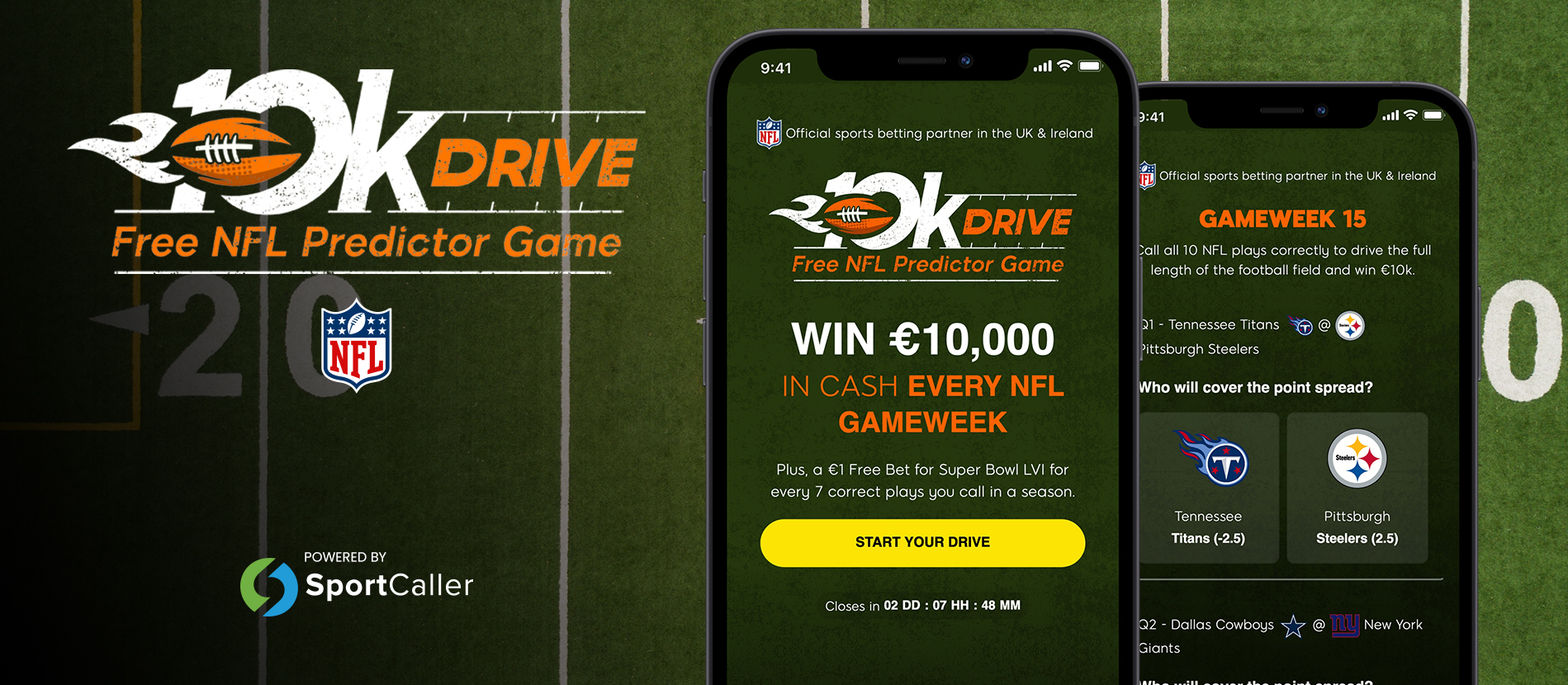 SportCaller NFL game drives new client 888 Sport into the End Zone